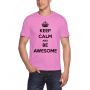 Marškinėliai Keep awesome Marškinėliai Keep awesome